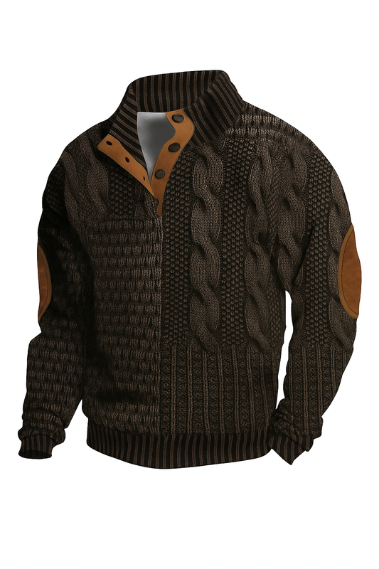 Celio™ | Pull en tricot de luxe avec imprimé